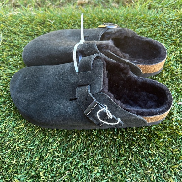 Women’s Birkenstock Boston Shearling Lined Clog 7 - Picture 3 of 7